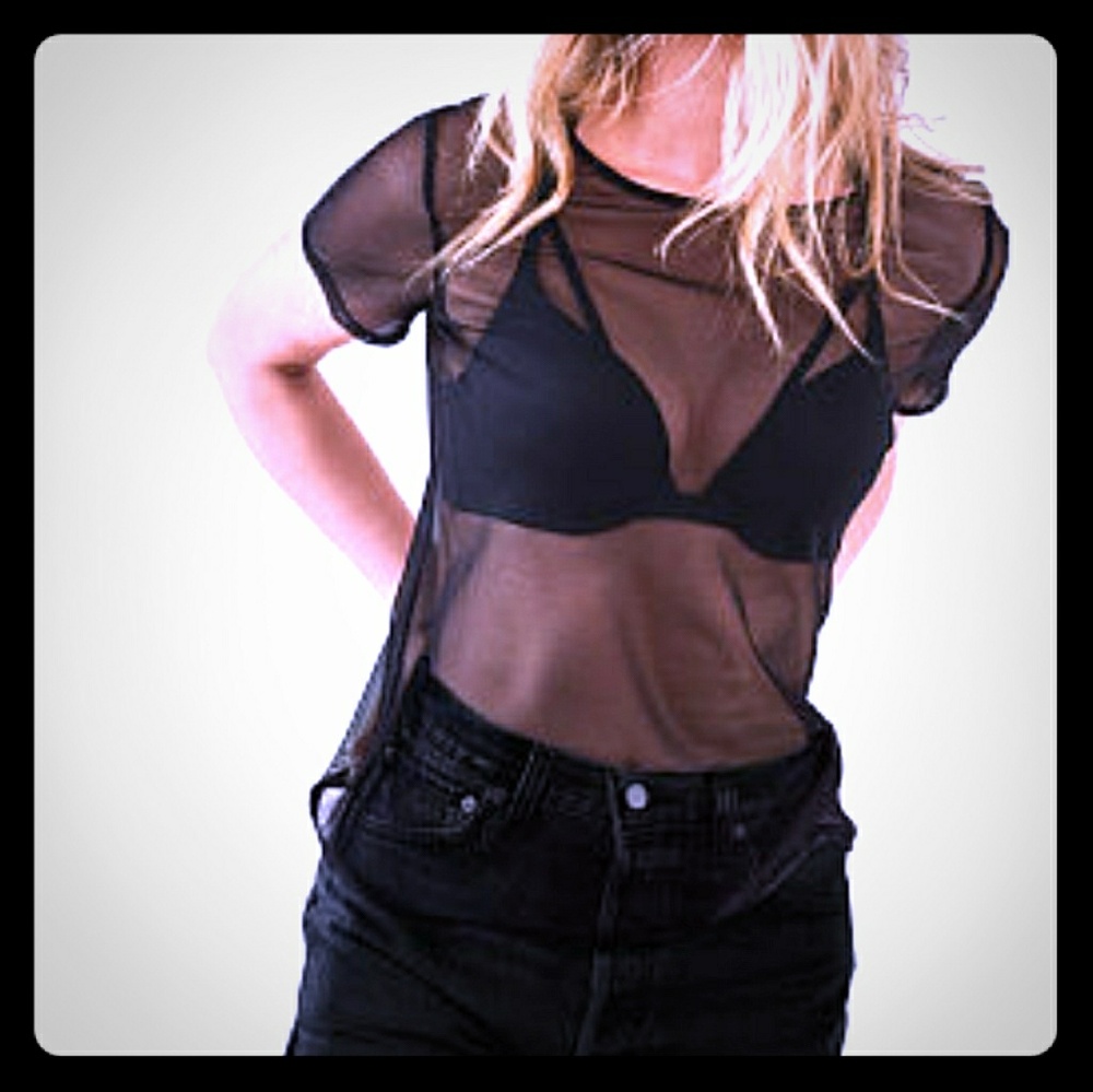Sheer Mesh VS Top